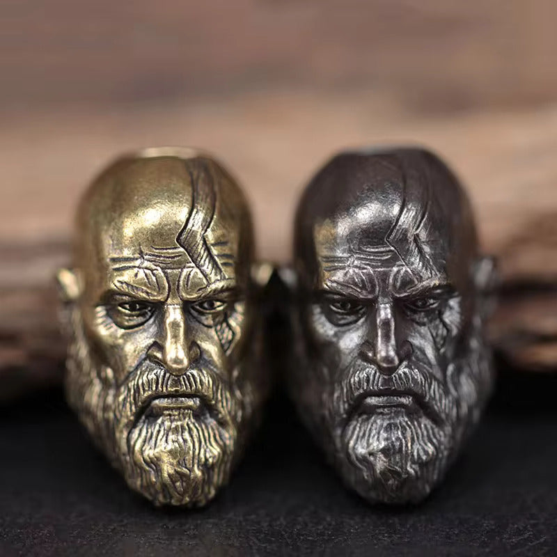 Kratos Stainless Steel Beard Beads