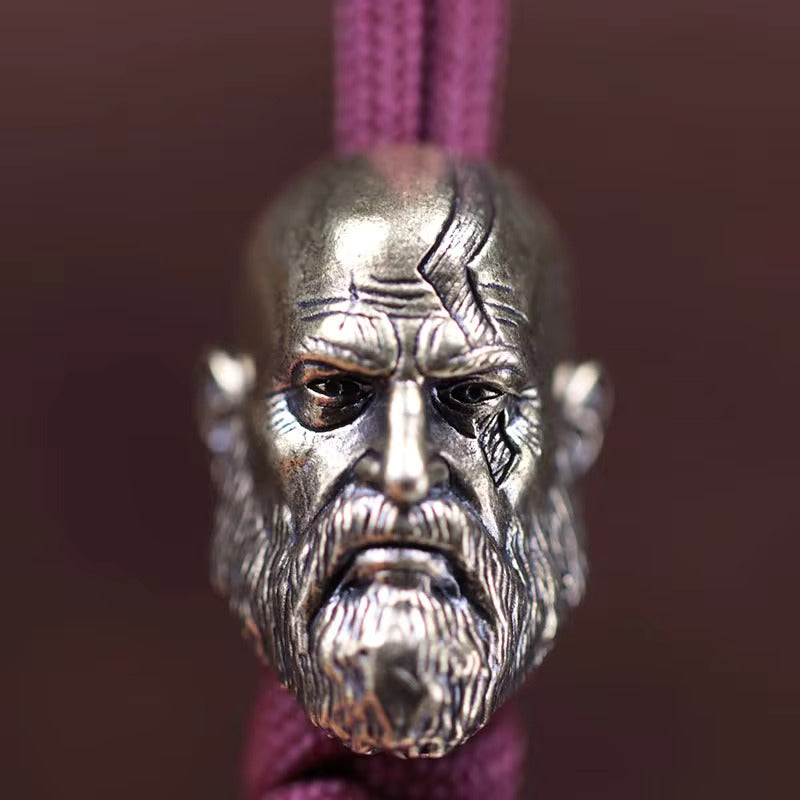 Kratos Stainless Steel Beard Beads