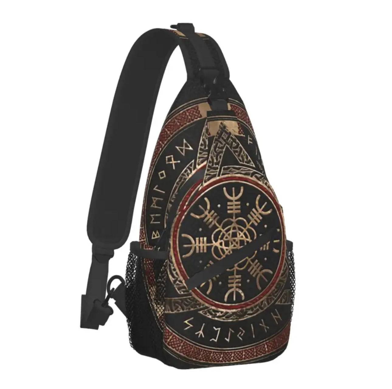 Norse Mythology Viking Crossbody Sports Bag