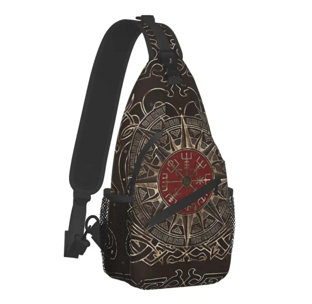 Norse Mythology Viking Crossbody Sports Bag