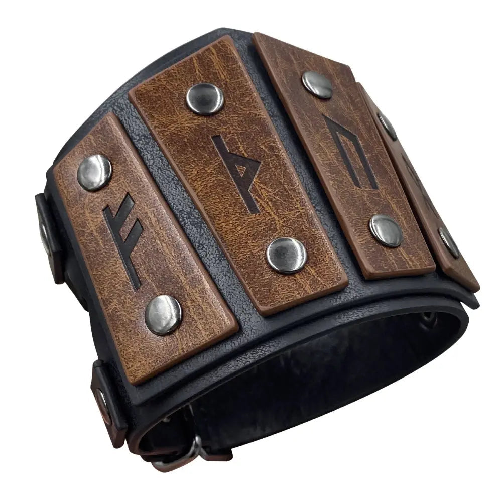 Nordic Runes Wristband