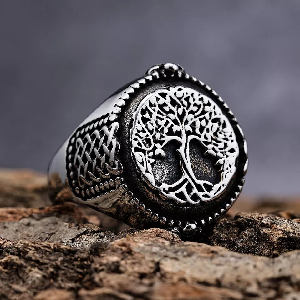 Yggdrasil Tree of Life Ring