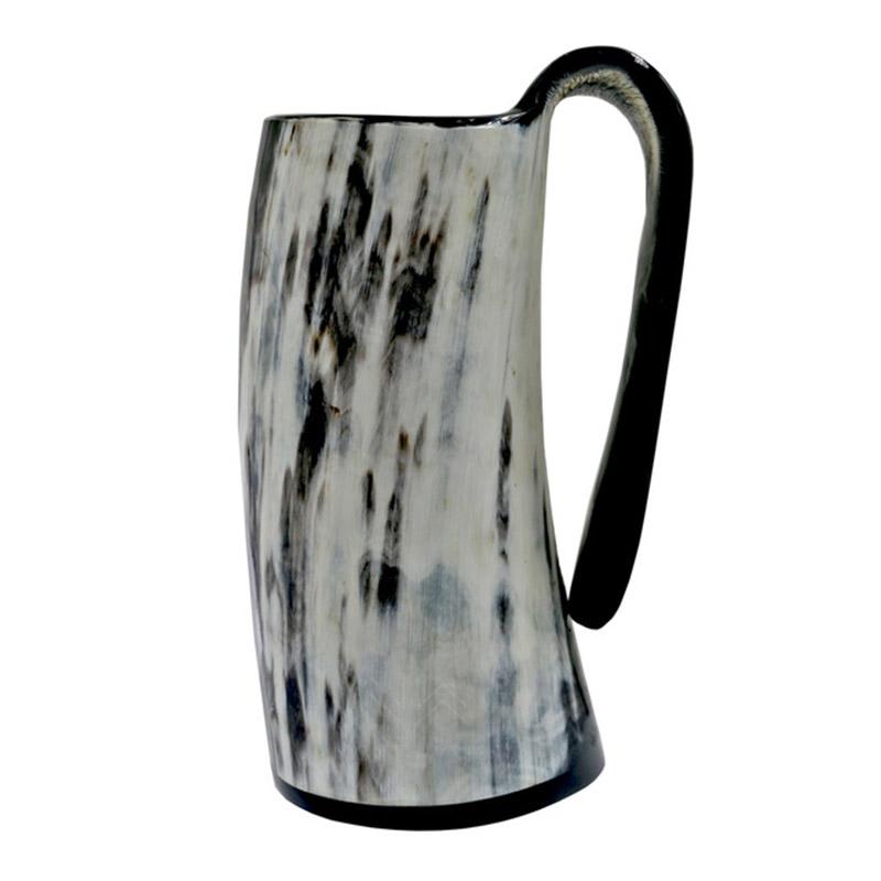 Natural Horn Viking Tankard