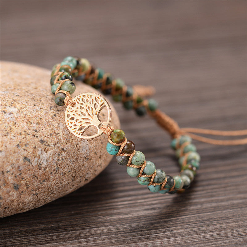 Tree Of Life Handmade Bracelet with Beads