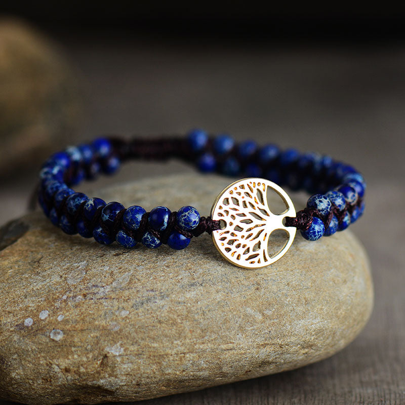 Tree Of Life Handmade Bracelet with Beads