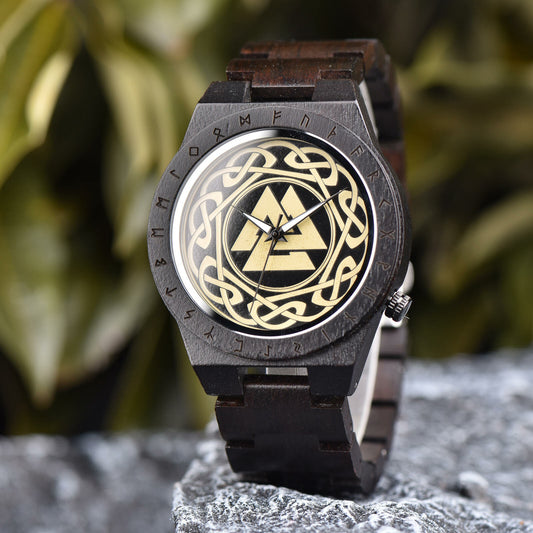 Valknut Runic Circle Watch