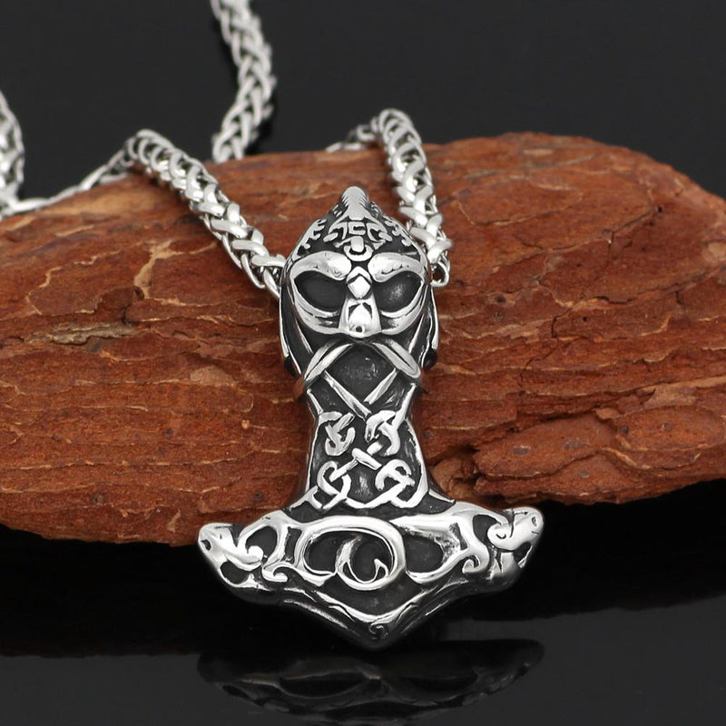 Berserker Mjolnir Necklace - Vikings Roar