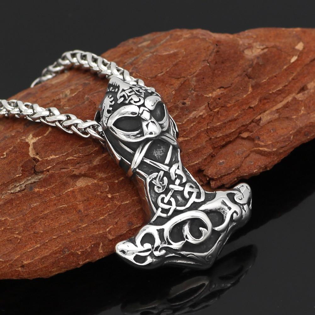 Berserker Mjolnir Necklace - Vikings Roar