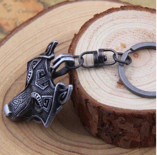 ageofvikings Fenrir Keychain