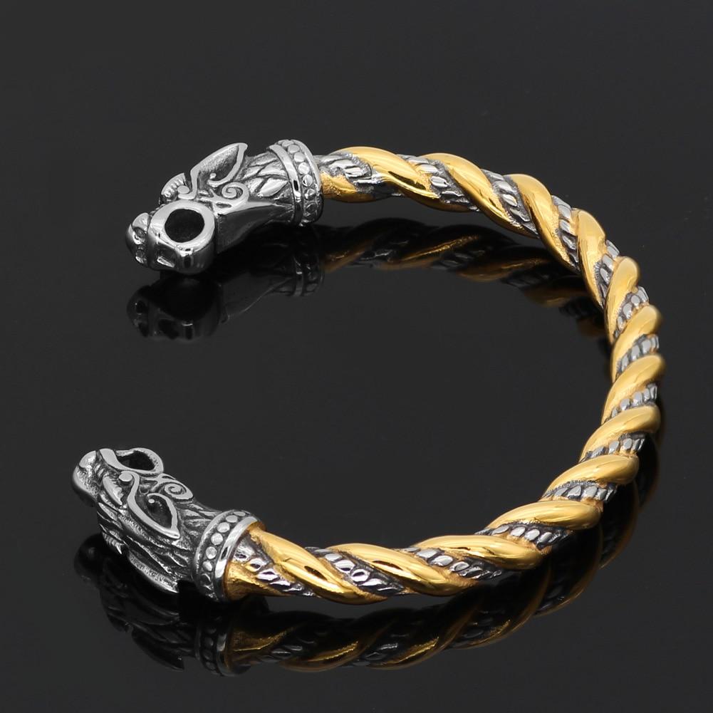 Odins-Glory Gold Trimmed Armring