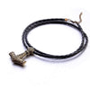 ageofvikings Bronze &quot;Iangr&quot; Viking Hammer Leather Necklace