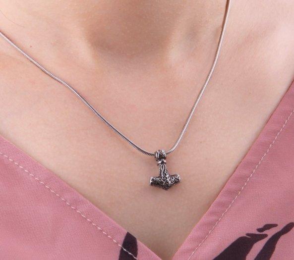 ageofvikings Mjolnir Feminine necklace