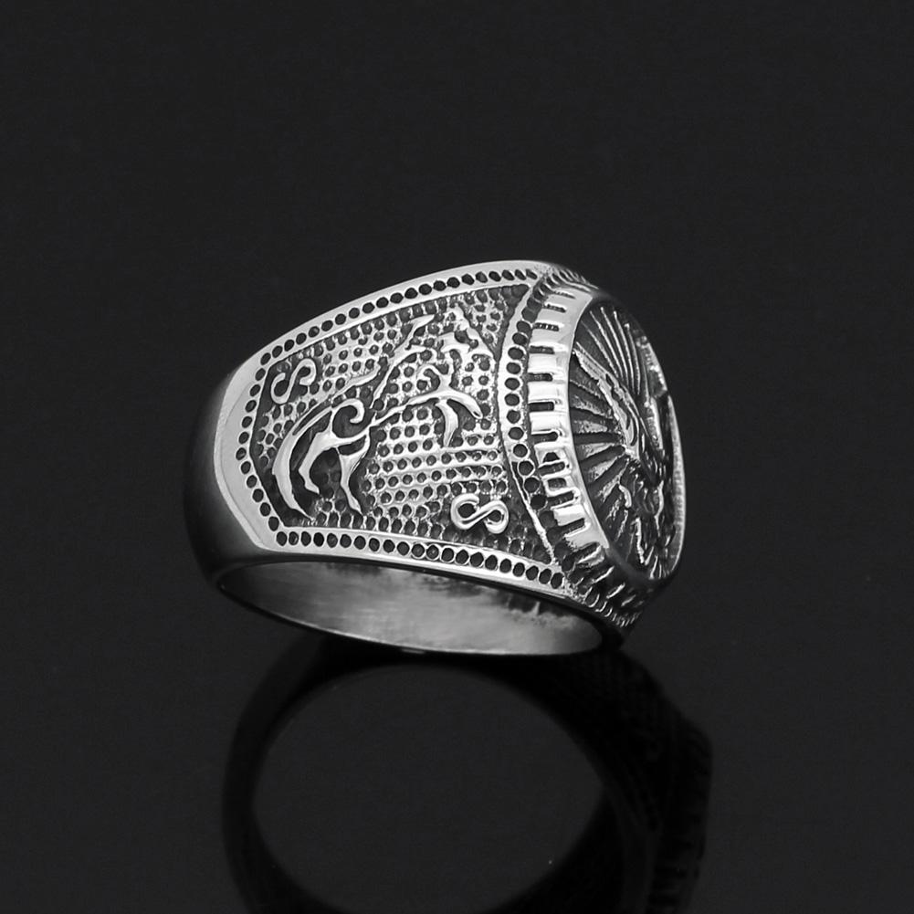 Odins-glory Raven Ring