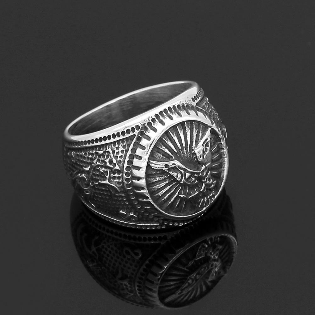 Odins-glory Raven Ring