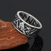 Odins-Glory Raven Rune Ring
