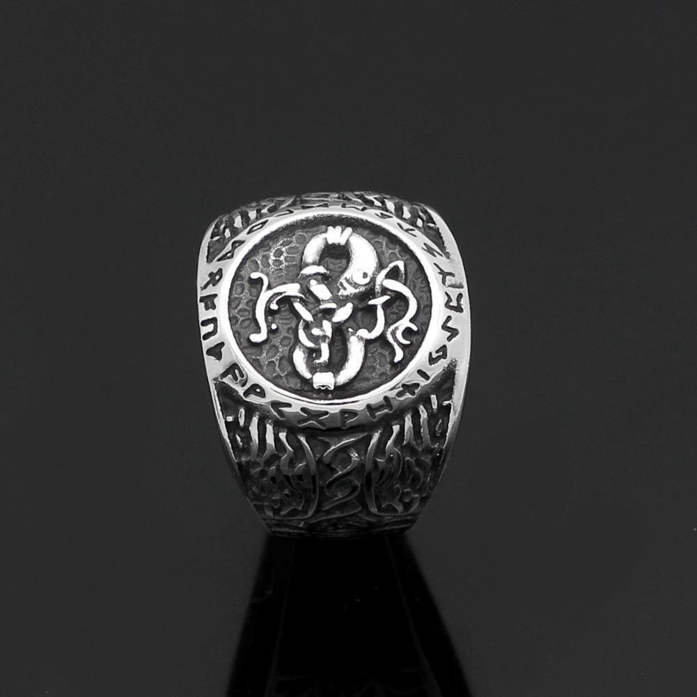 Odins-glory 9 Rune Symbol Ring