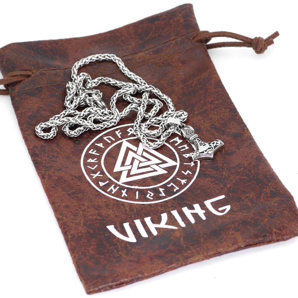 Odins-Glory Small Mjolnir Necklace