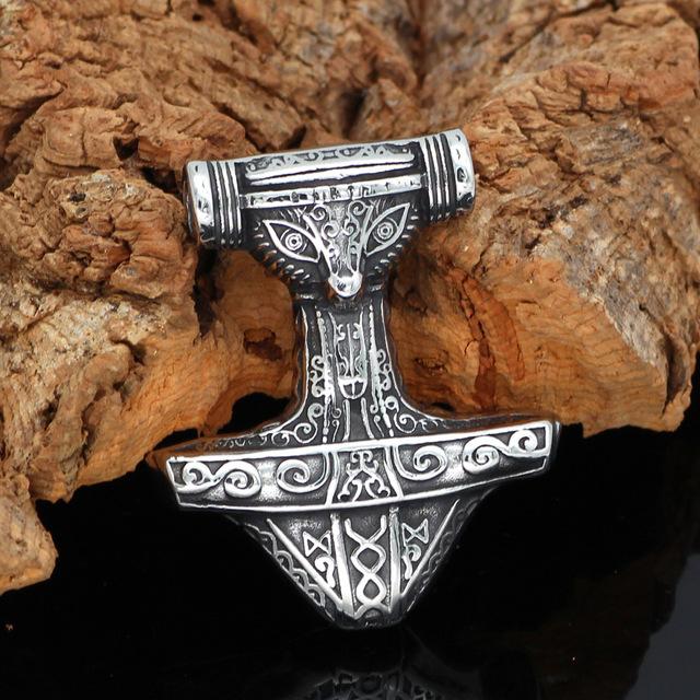 Odins-glory 60cm - 24inch Thors Hammer Necklace