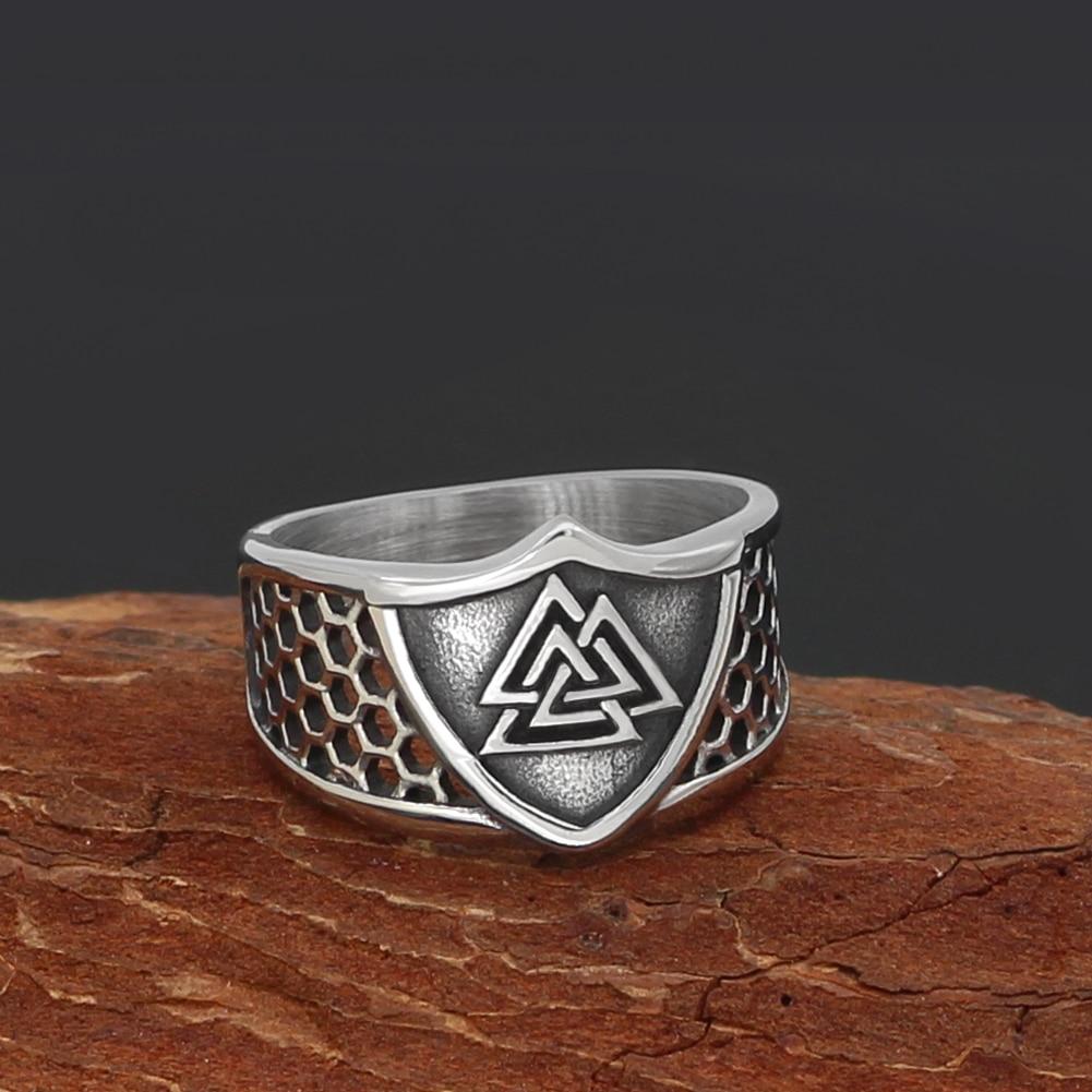 Odins-Glory Valknut Ring