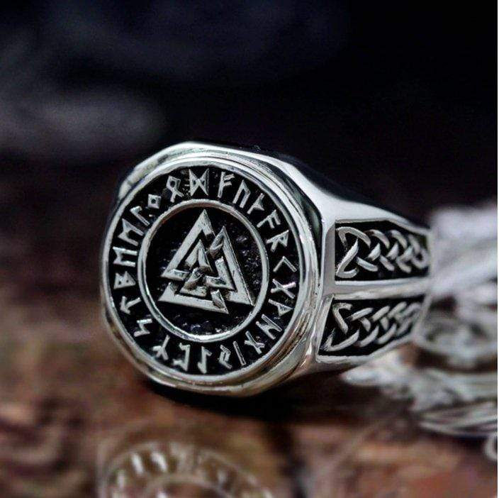 ageofvikings Valknut Viking Ring