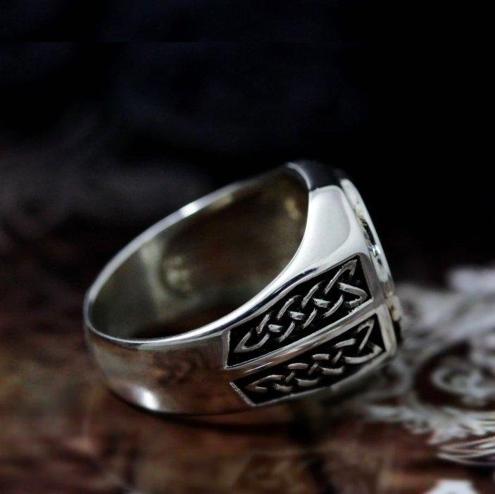 ageofvikings Valknut Viking Ring