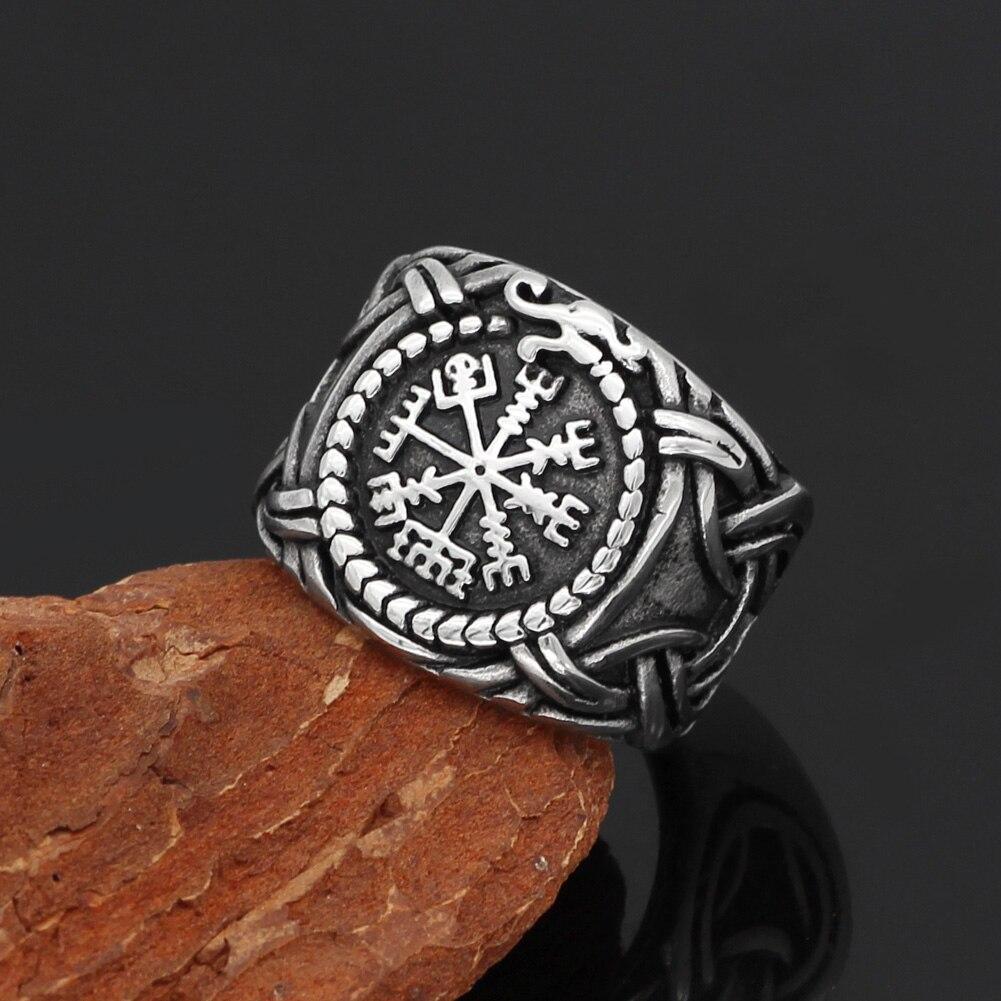 Odins-Glory Vegvisir Ring