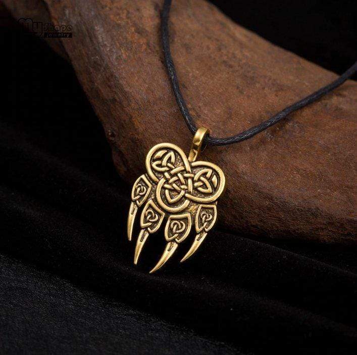 ageofvikings Bronze Viking Bear Necklace