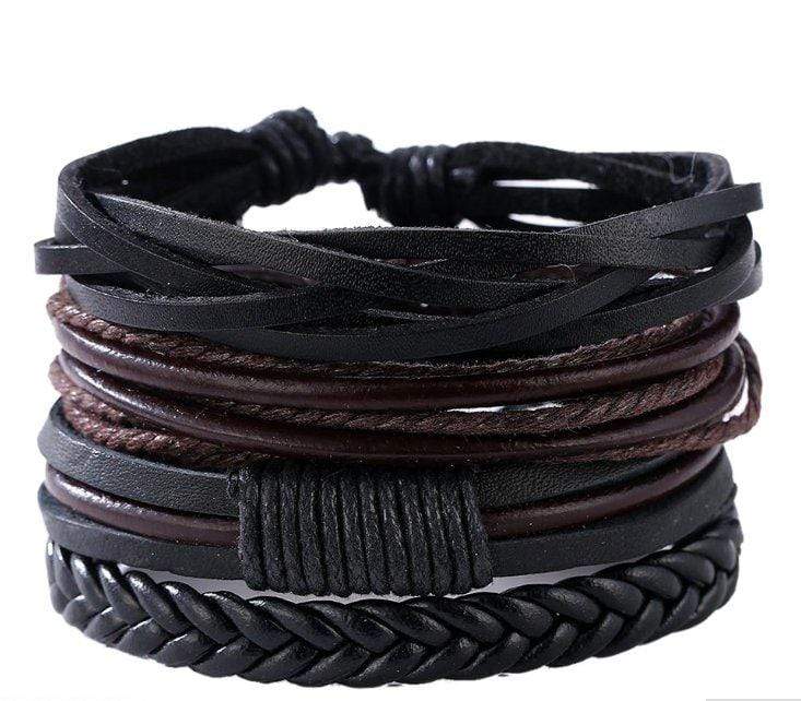 ageofvikings Viking Leather Wristband