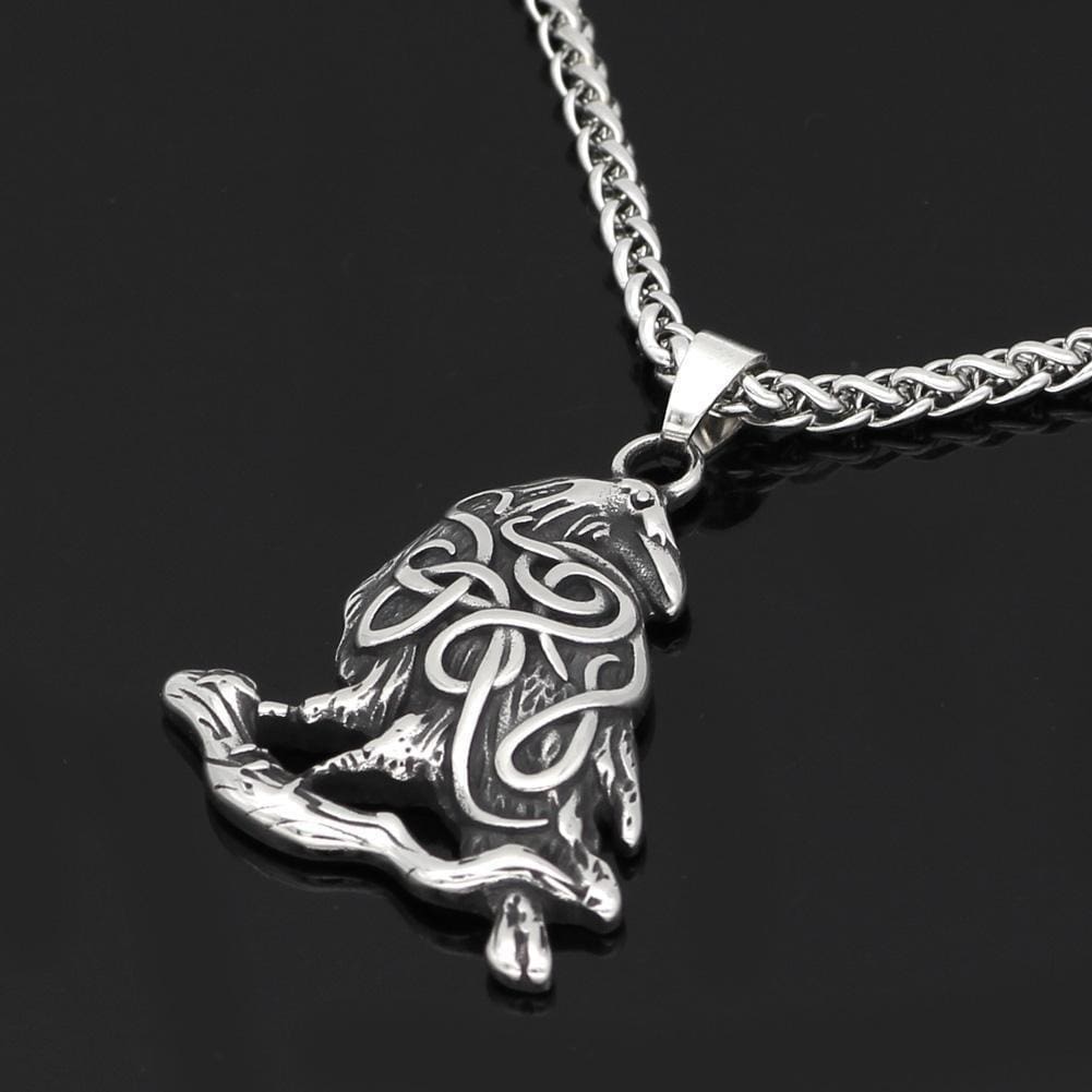 Odins-glory Viking Raven Necklace