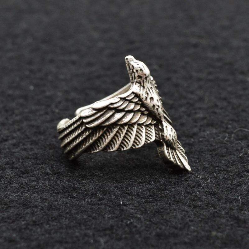 ageofvikings Viking Raven Ring