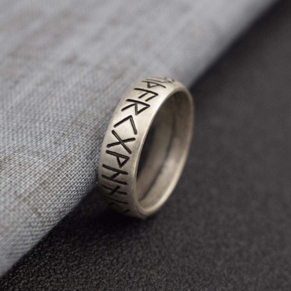 Nordic on sale rune ring