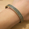 ageofvikings Bronze Viking Runes Bracelet