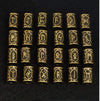 ageofvikings Bronze Viking Runes Protection Pearls