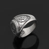Odins-glory Viking Runes Wolf Ring